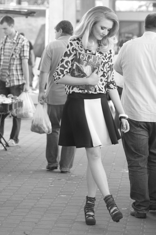 Sesja Cameleon- Fashionistka" (Fot. Brux )