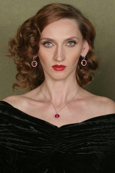 Polish Fasion Lady in The Manor House