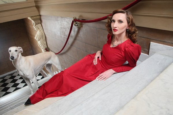 Polish Fasion Lady in The Manor House