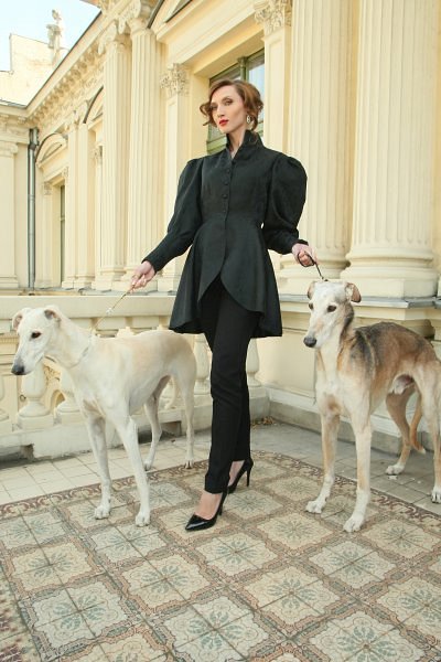 Polish Fasion Lady in The Manor House