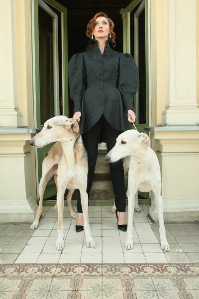 Polish Fasion Lady in The Manor House