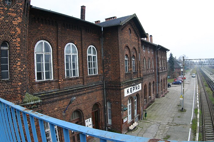 Old Polish small railway stations - photo Brux