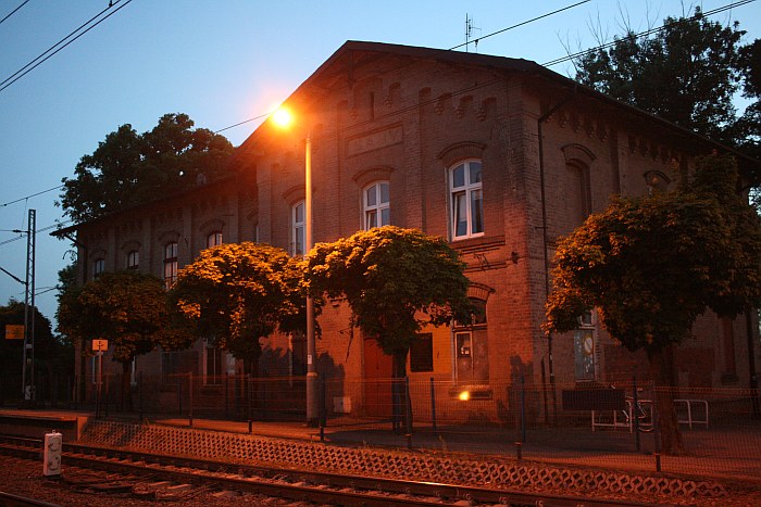 Old Polish small railway stations - photo Brux