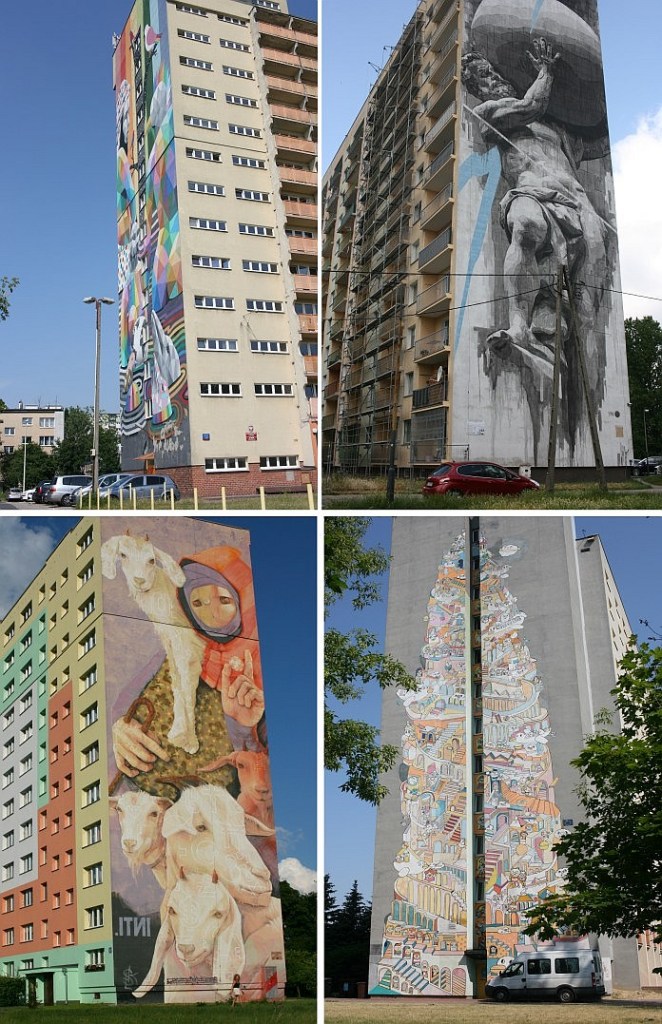 Murals in Poland